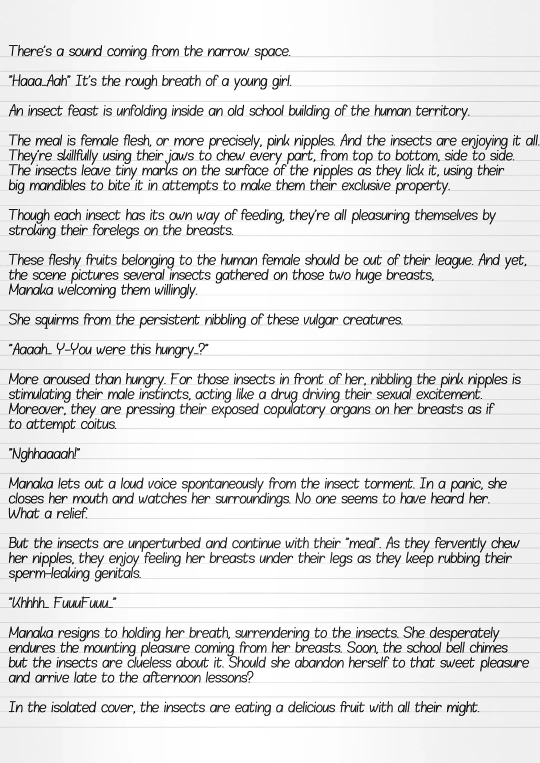 [Chiba Tetsutarou] Misuke's Short Stories 11 - Manaka's Insect Game 2 Fhentai - Page 6