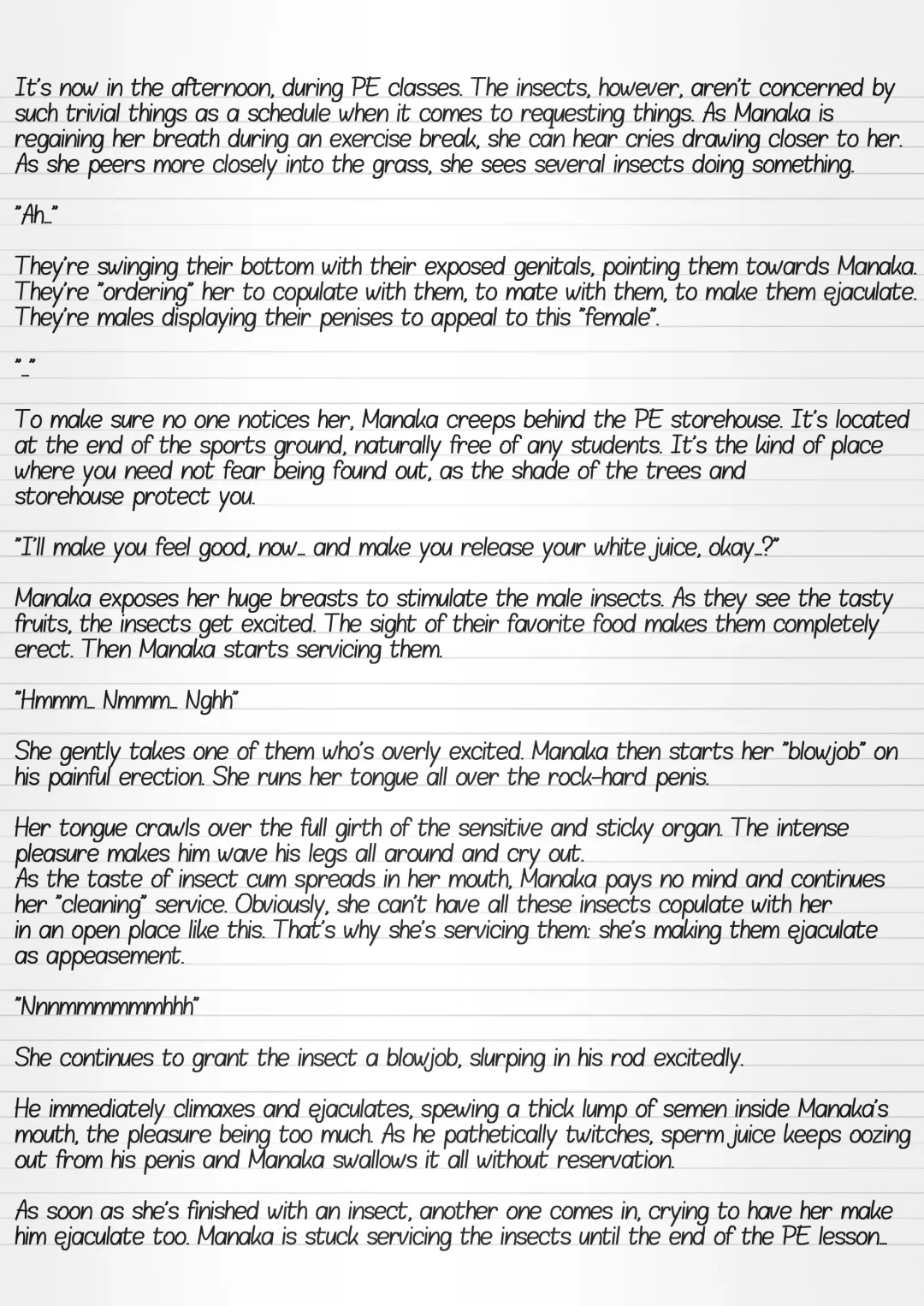 [Chiba Tetsutarou] Misuke's Short Stories 11 - Manaka's Insect Game 2 Fhentai - Page 8