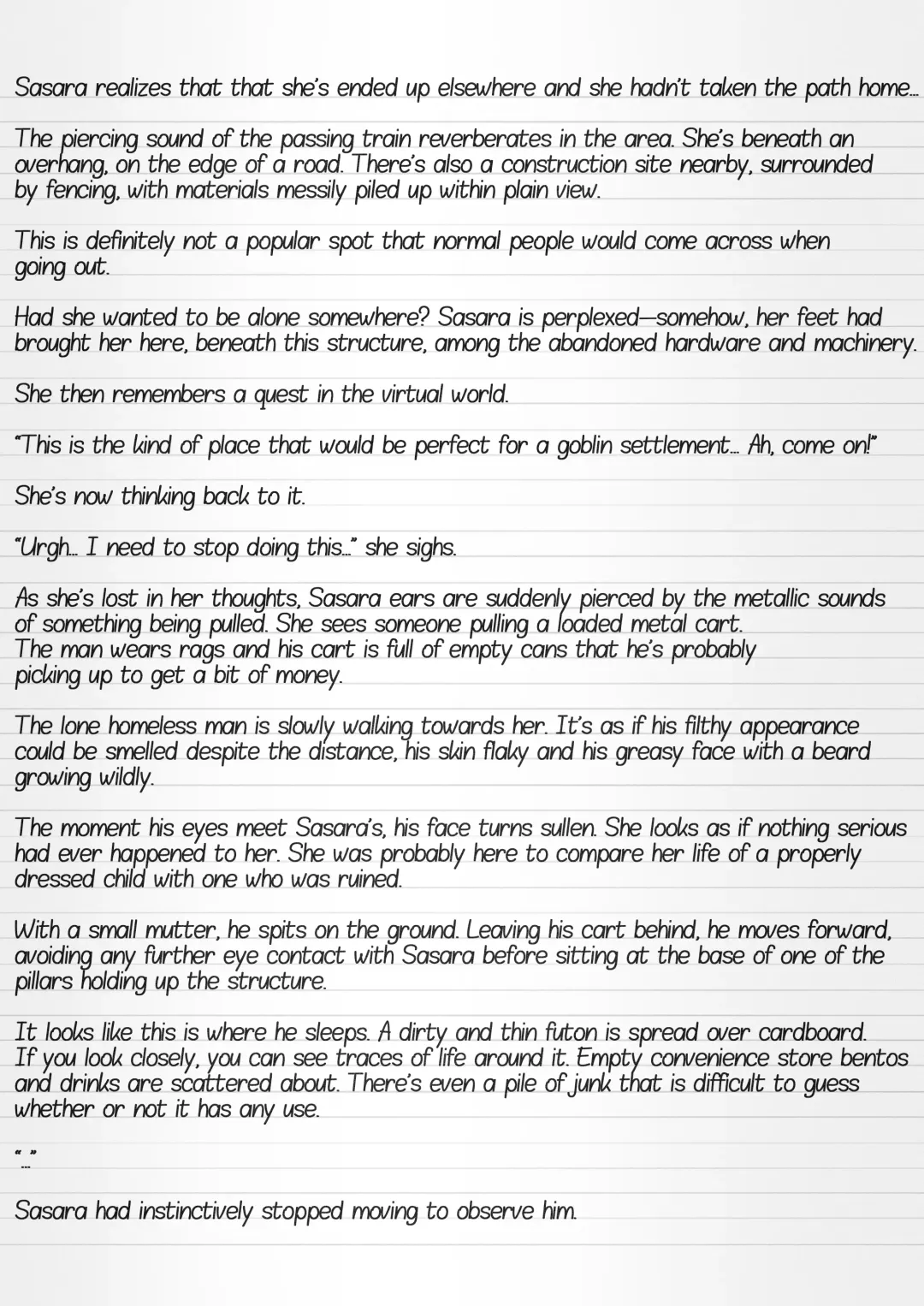 [Chiba Tetsutarou] Misuke's Short Stories 12 - Sasara & The Homeless Fhentai - Page 3