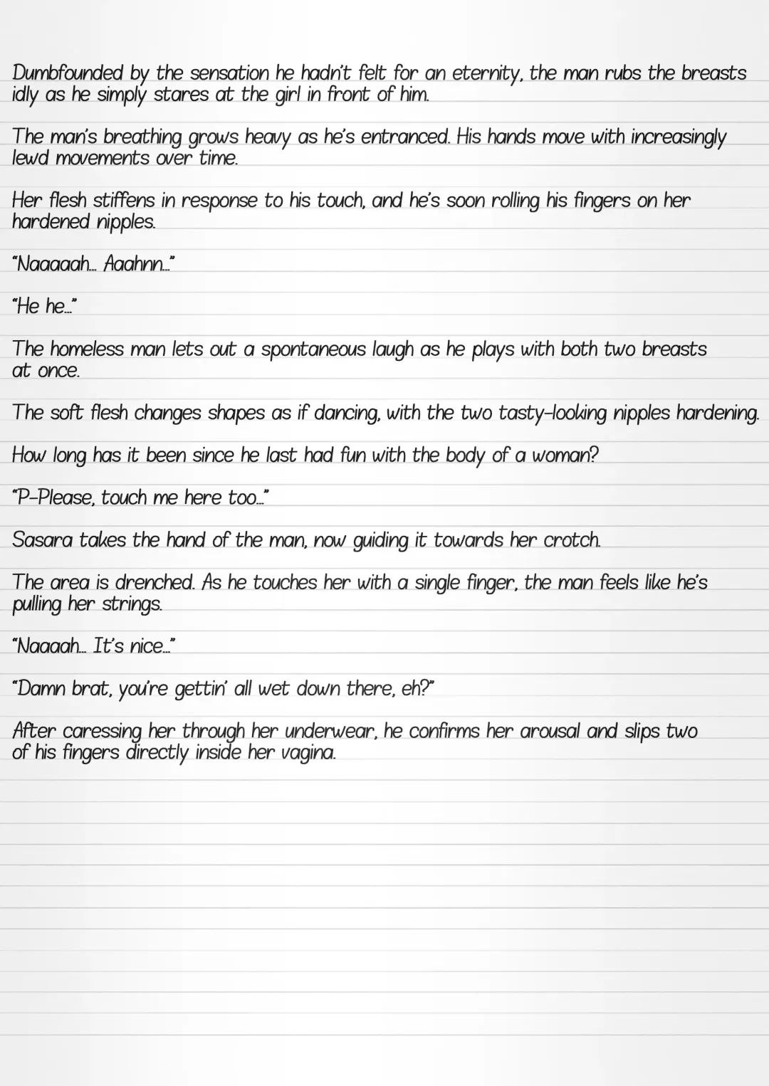 [Chiba Tetsutarou] Misuke's Short Stories 12 - Sasara & The Homeless Fhentai - Page 6