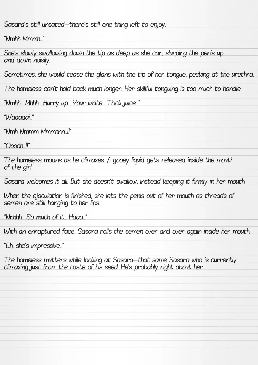 [Chiba Tetsutarou] Misuke's Short Stories 12 - Sasara & The Homeless Fhentai - Page 9