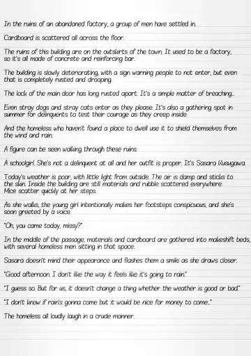 [Chiba Tetsutarou] Misuke's Short Stories 12 - Sasara & The Homeless Fhentai - Page 14