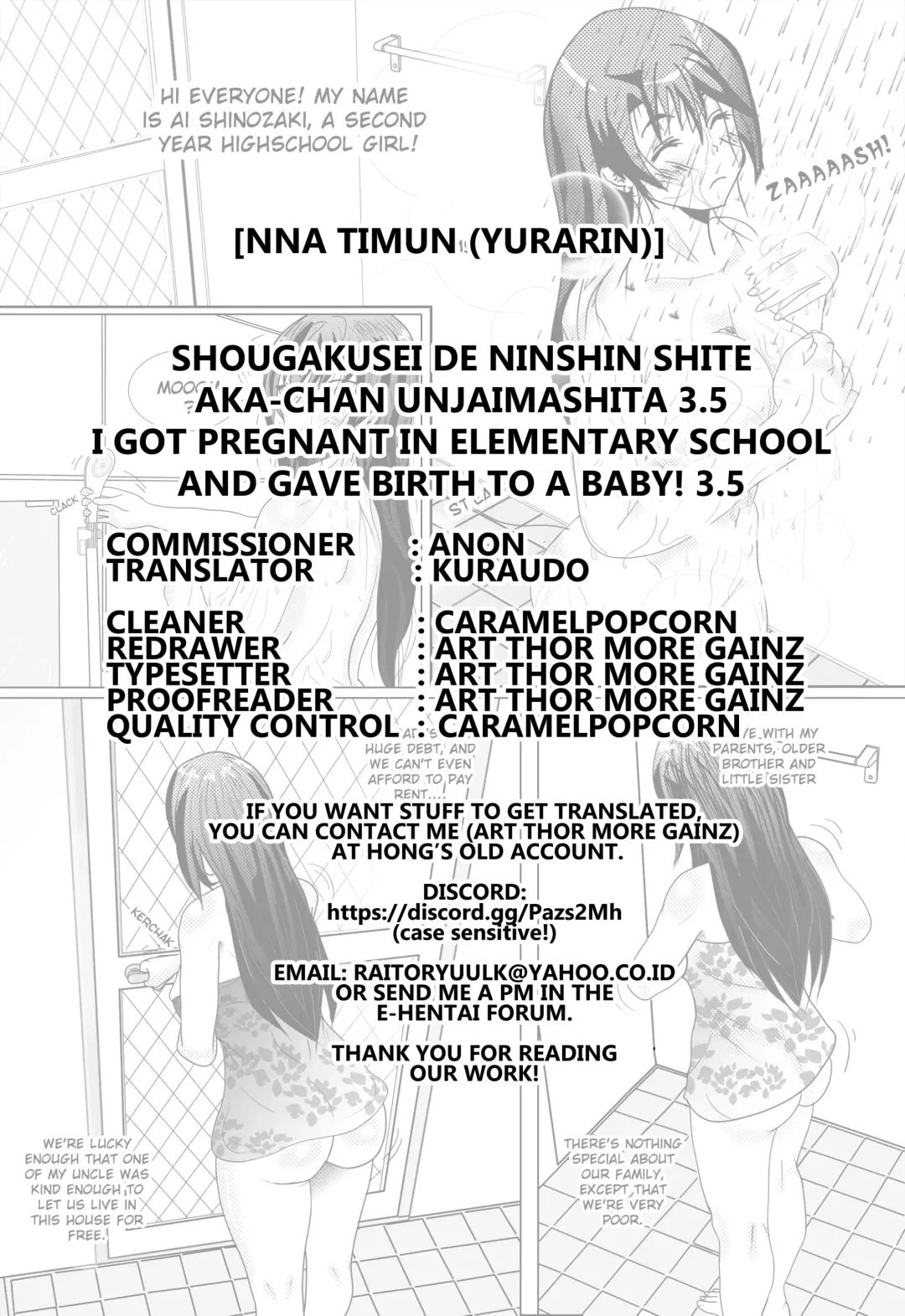 [Yurarin] Shougakusei de Ninshin Shite Aka-chan Unjaimashita 3.5 | I Got Pregnant in Elementary School and Gave Birth to a Baby! Fhentai - Page 17