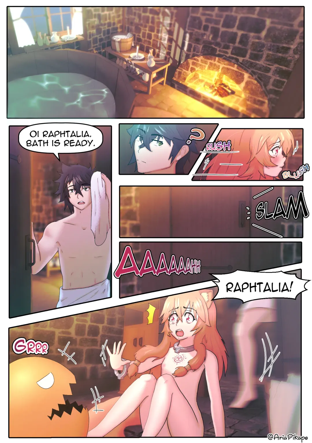 [Aria Pikapo] The Raising Of Raphtalia Fhentai - Page 9