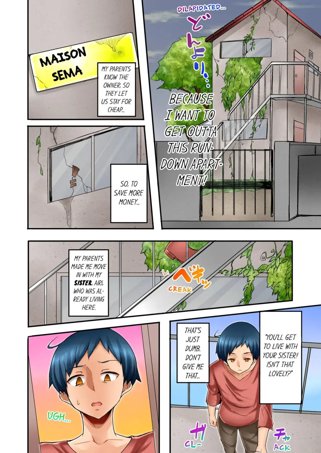 [Mocco] Isourou-chuu no Boku wa Nee-chan ni Muramura Shiteshimatta 1 | Sister Gets Me Horny 1 Fhentai - Page 3