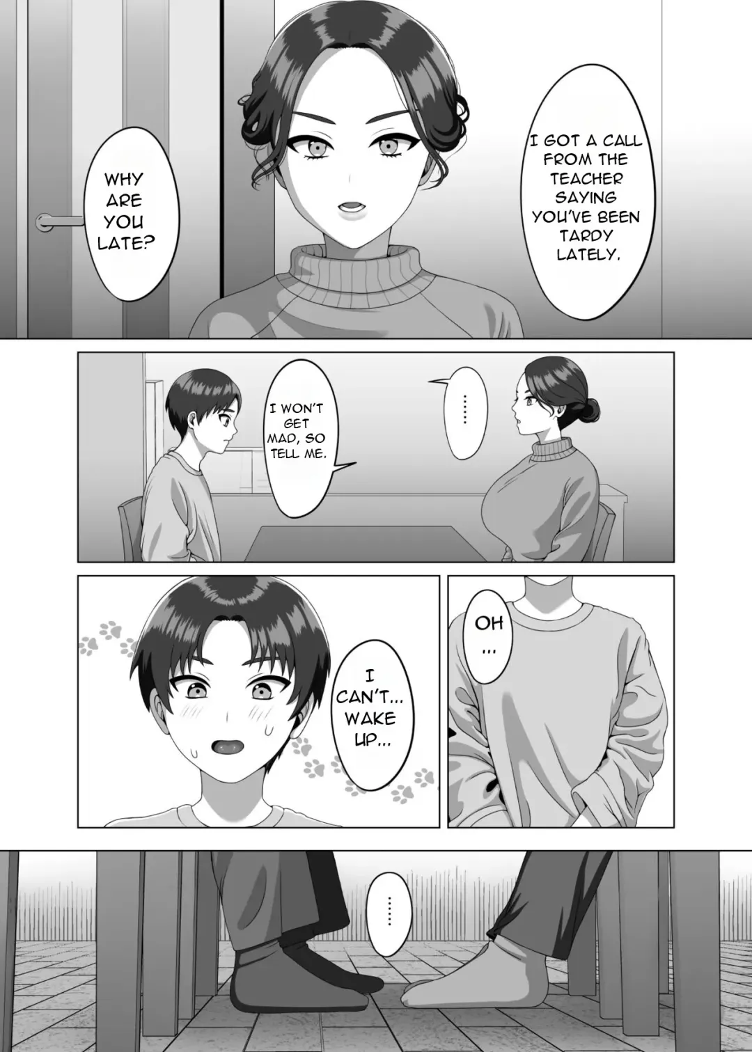 [Gaburi] Musuko no Asadachi ni Doki Doki Shichau Okaa-san | A mother gets excited about her son's morning erection Fhentai.net - Page 2