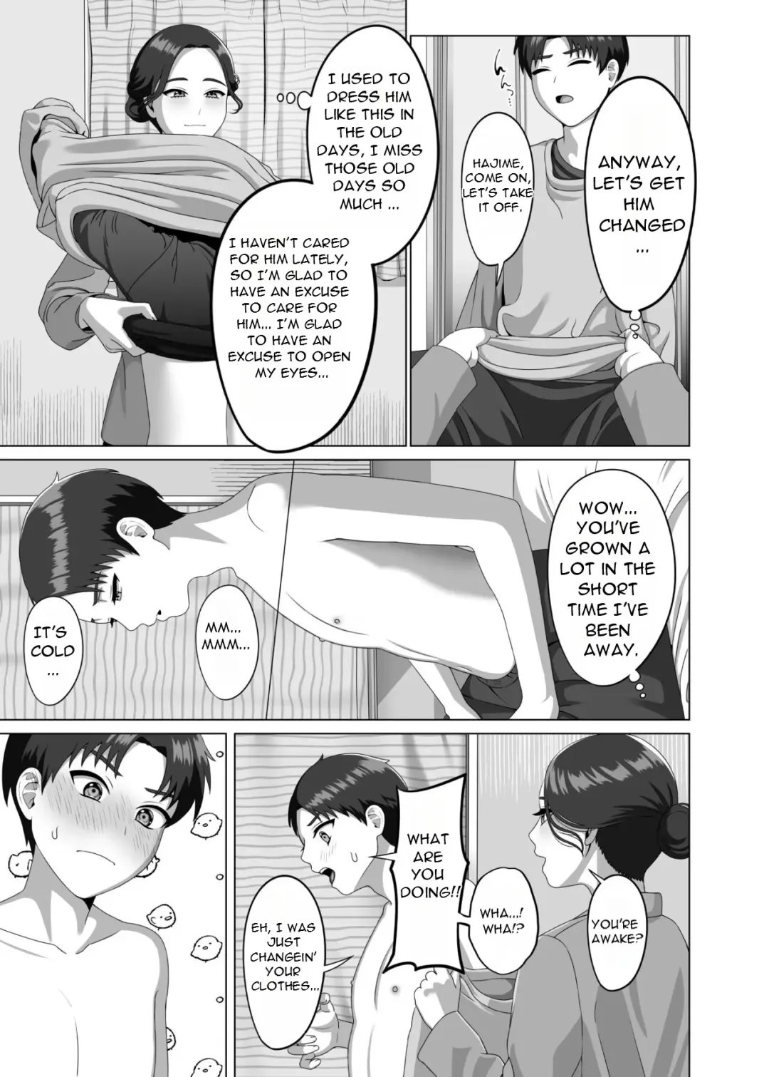 [Gaburi] Musuko no Asadachi ni Doki Doki Shichau Okaa-san | A mother gets excited about her son's morning erection Fhentai.net - Page 6