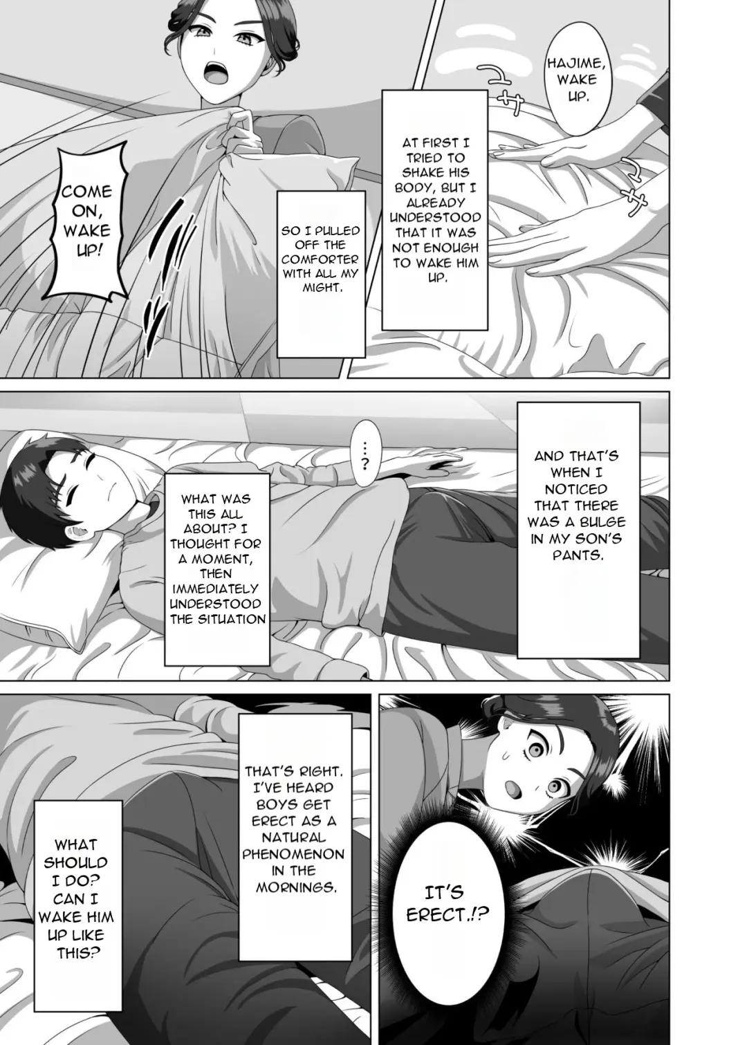 [Gaburi] Musuko no Asadachi ni Doki Doki Shichau Okaa-san | A mother gets excited about her son's morning erection Fhentai.net - Page 8