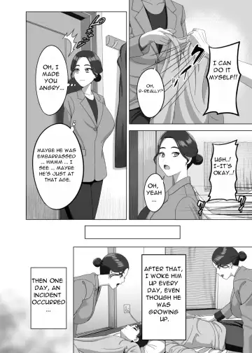 [Gaburi] Musuko no Asadachi ni Doki Doki Shichau Okaa-san | A mother gets excited about her son's morning erection Fhentai.net - Page 7