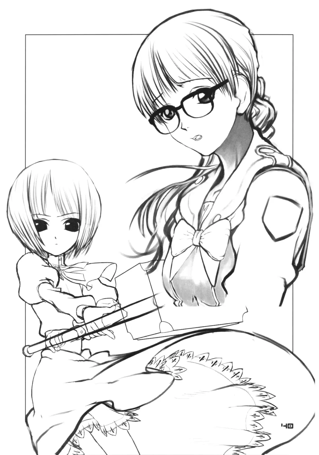 [Chuuou Higashiguchi] BACK YARD EXIBITIONIST VAMPIRDZHIJA VJEDOGONIA & KIKOKUGAI DRAFTING SKETCHES Fhentai.net - Page 38