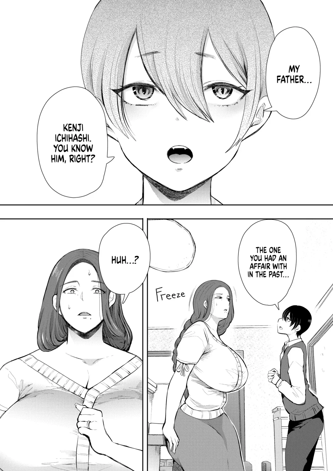 [Shomu] Mukashi no Uwaki Aite no Ko ga Jitsu wa Watashi no Musuko no Doukyuusei de Fhentai - Page 12