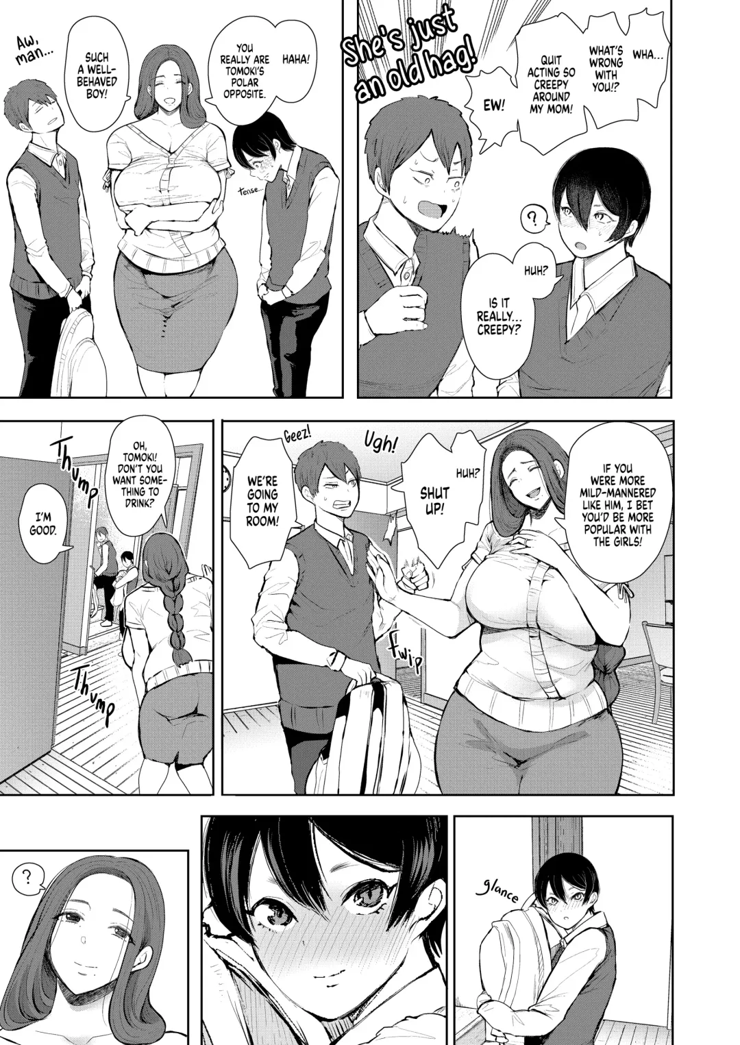 [Shomu] Mukashi no Uwaki Aite no Ko ga Jitsu wa Watashi no Musuko no Doukyuusei de Fhentai - Page 9