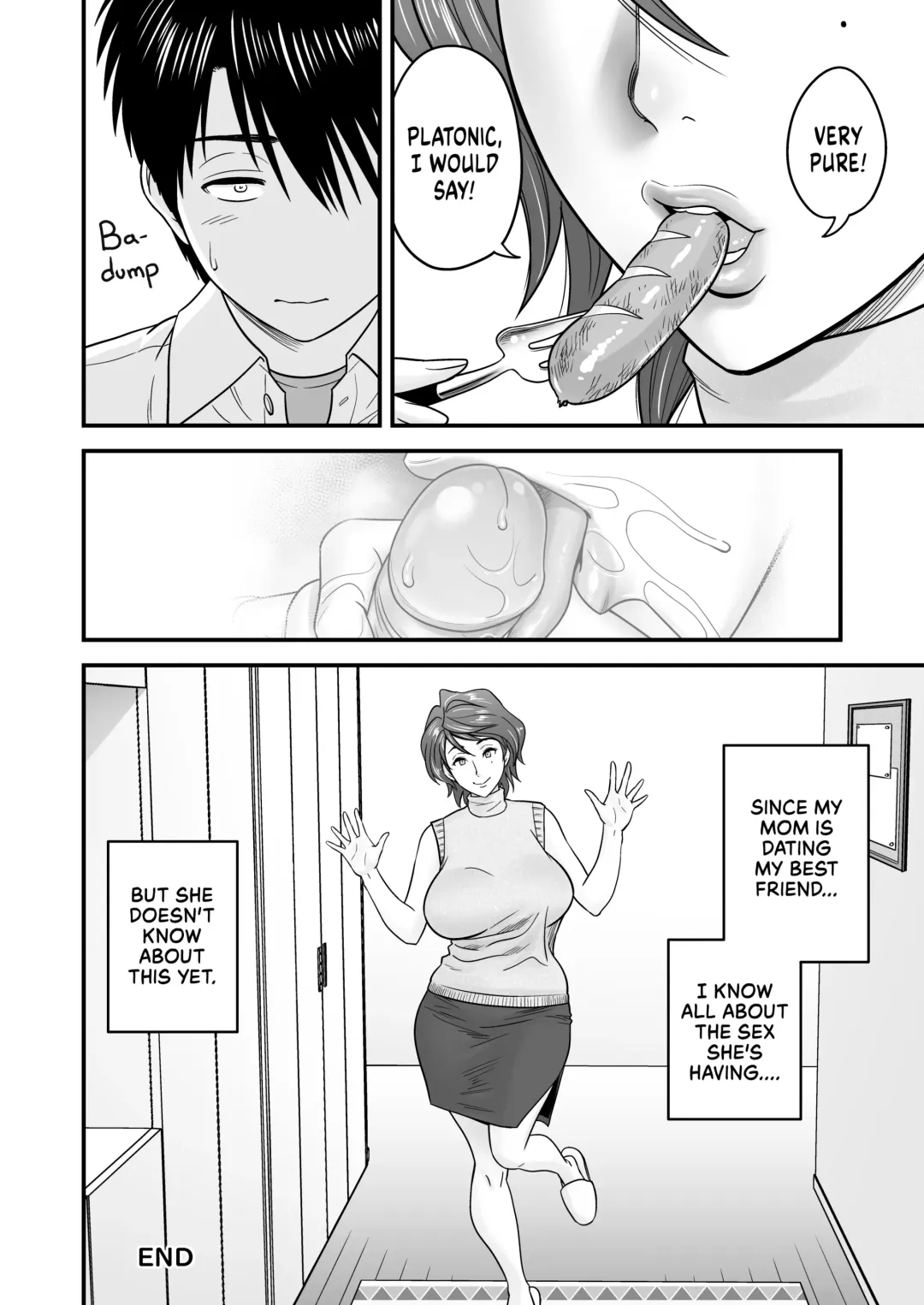 [Tatsunami Youtoku] Haha ga Tomo Kano ni Natta node 1-2 Fhentai - Page 46
