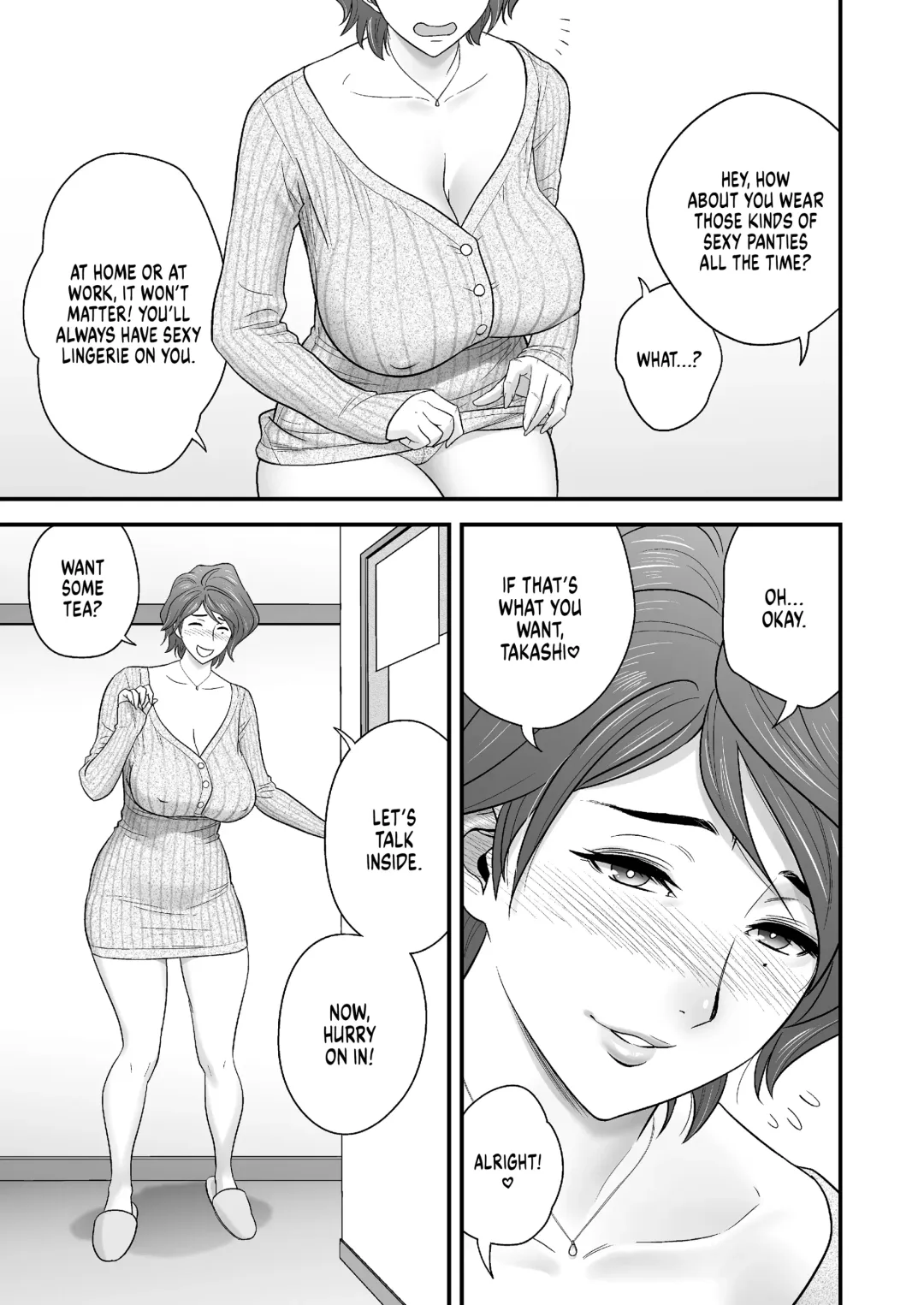 [Tatsunami Youtoku] Haha ga Tomo Kano ni Natta node 1-2 Fhentai - Page 53