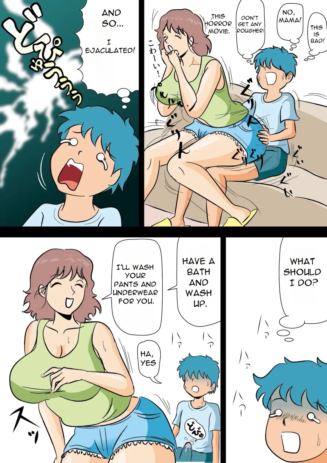 Bokki ga Osamaranai Boku de Asobu Mama - Mama plays with me because I can't control my erection Fhentai - Page 8