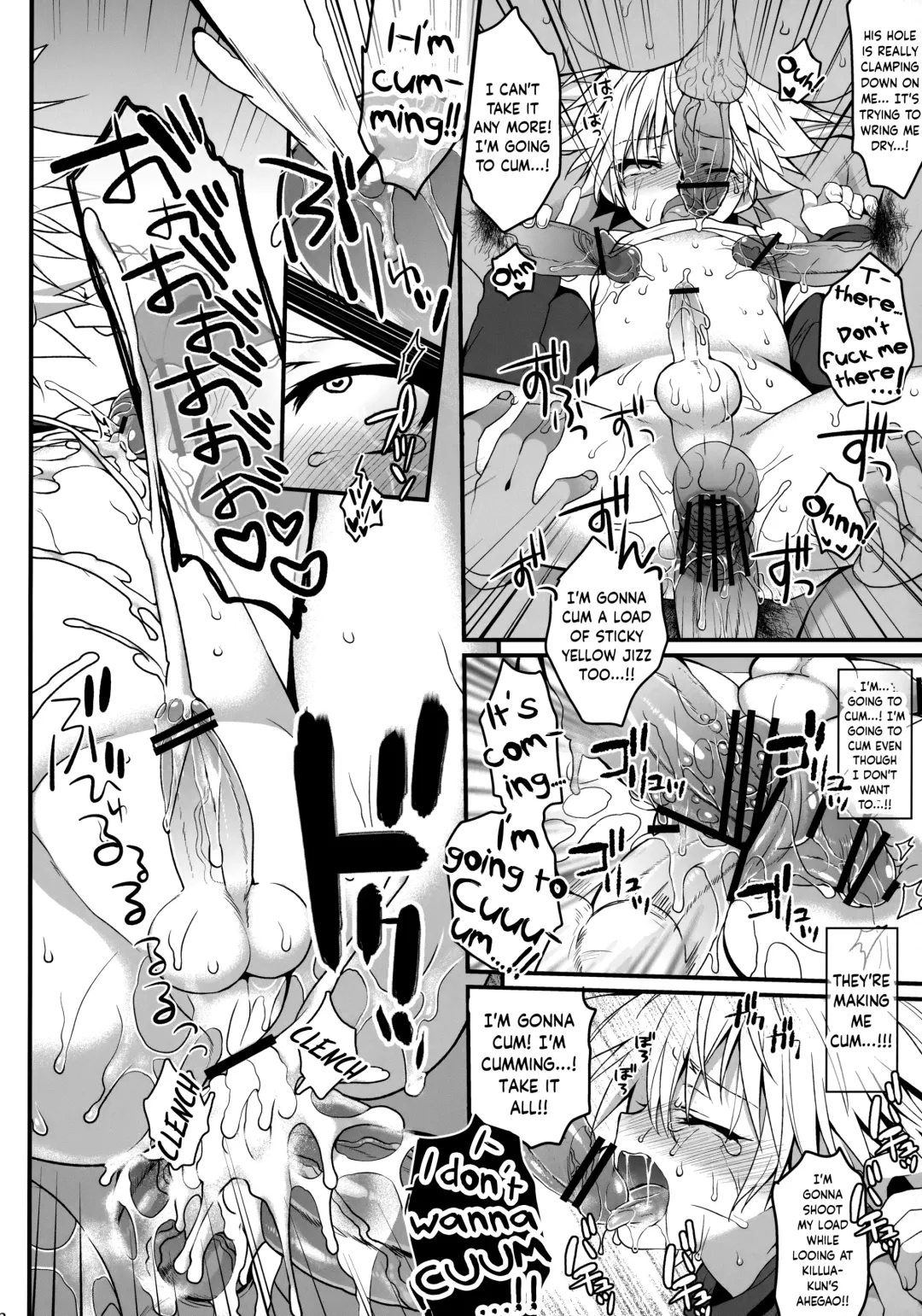 Killua ga Fukou de Kyou mo Meshi ga Umai | Killua's Misfortune Makes Food Delish Again Today Fhentai - Page 42