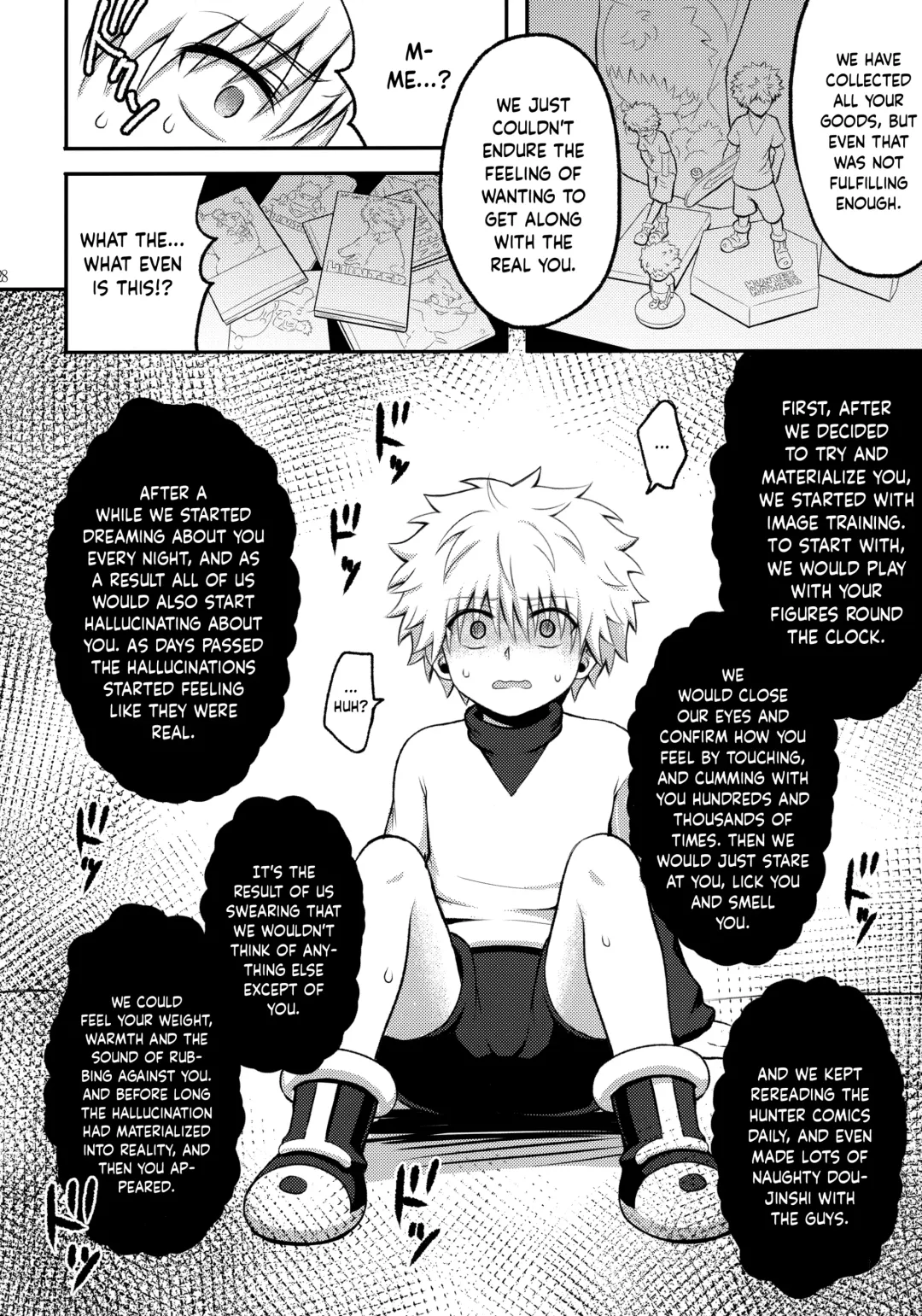Killua ga Fukou de Kyou mo Meshi ga Umai | Killua's Misfortune Makes Food Delish Again Today Fhentai - Page 48