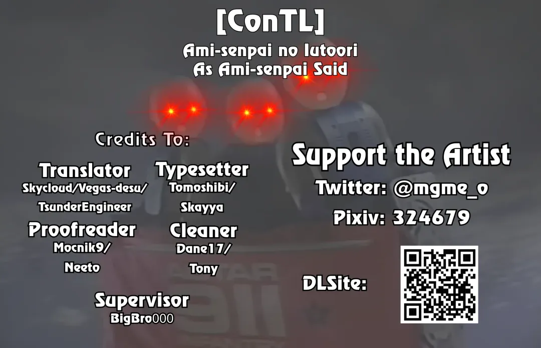 [Meeko] Ami-senpai no Iutoori | As Ami-senpai Said Fhentai - Page 21