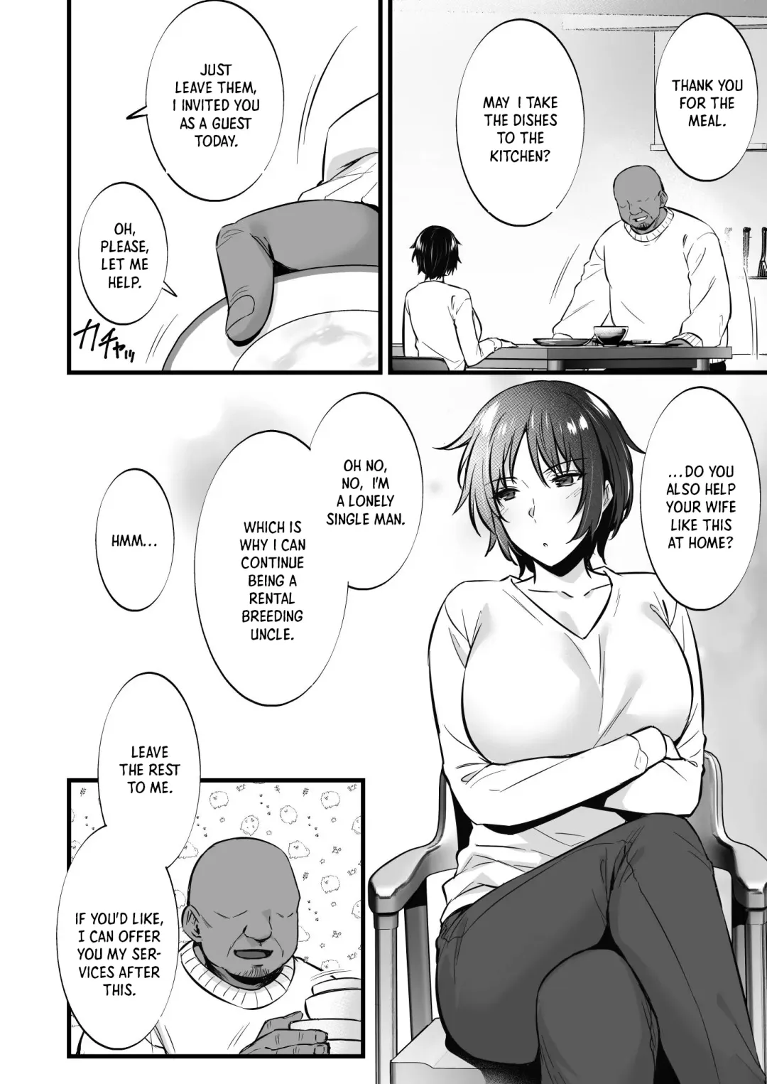 [Abe Inori] Rental Tanetsuke Ojisan 7 ~Yokkyuu Fuman no Hitozuma wa Jitaku de mo Tanetsuke Ojisan to no Uwaki Sex ni Hamerare Nukedasenai~ Fhentai.net - Page 6