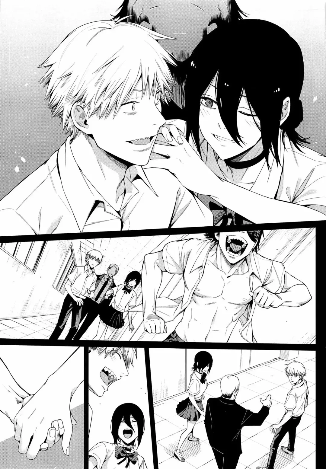 [4why - Chicke Iii] Kusarinoko Katsurei | Chainsaw Circumcision Fhentai - Page 16