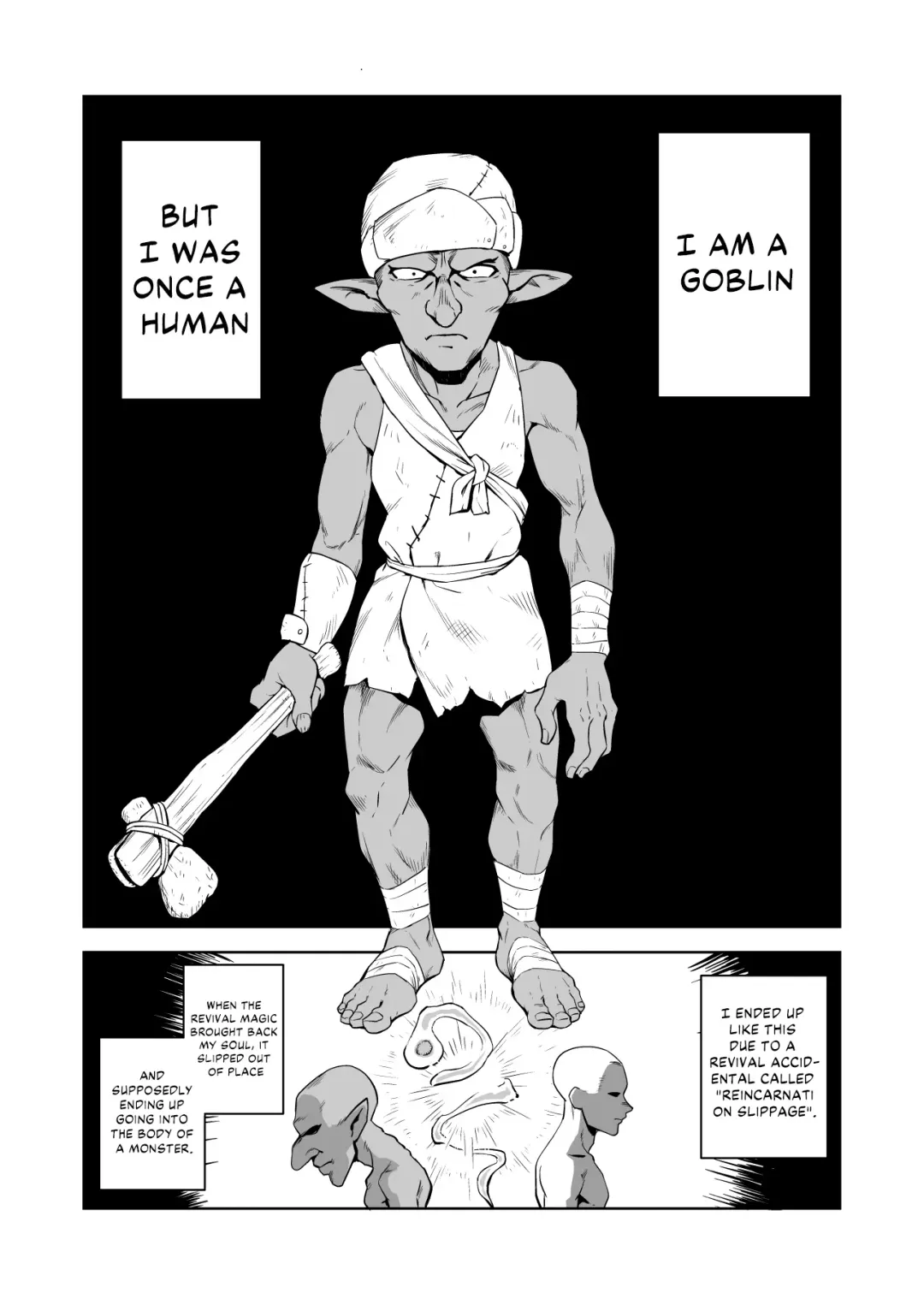 [Yamabatake] Zako-kan Nerai no Do-M Onna Kishi ga Hontou ni Goblin Dorei ni Sareru Hanashi Zenpen | The Story of How a Masochistic Female Knight Looking to Get Gangbanged by Weaklings Became a Goblin Slave for Real; Part 1 Fhentai - Page 3