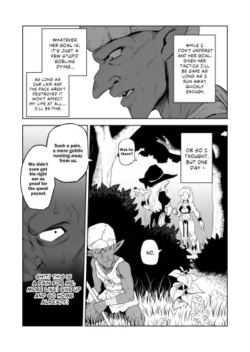 [Yamabatake] Zako-kan Nerai no Do-M Onna Kishi ga Hontou ni Goblin Dorei ni Sareru Hanashi Zenpen | The Story of How a Masochistic Female Knight Looking to Get Gangbanged by Weaklings Became a Goblin Slave for Real; Part 1 Fhentai.net - Page 11