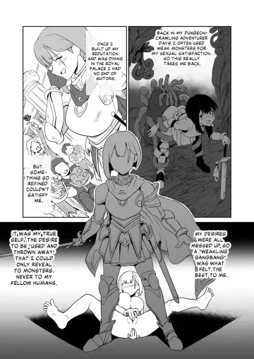 [Yamabatake] Zako-kan Nerai no Do-M Onna Kishi ga Hontou ni Goblin Dorei ni Sareru Hanashi Zenpen | The Story of How a Masochistic Female Knight Looking to Get Gangbanged by Weaklings Became a Goblin Slave for Real; Part 1 Fhentai.net - Page 21