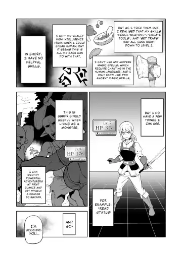 [Yamabatake] Zako-kan Nerai no Do-M Onna Kishi ga Hontou ni Goblin Dorei ni Sareru Hanashi Zenpen | The Story of How a Masochistic Female Knight Looking to Get Gangbanged by Weaklings Became a Goblin Slave for Real; Part 1 Fhentai.net - Page 5