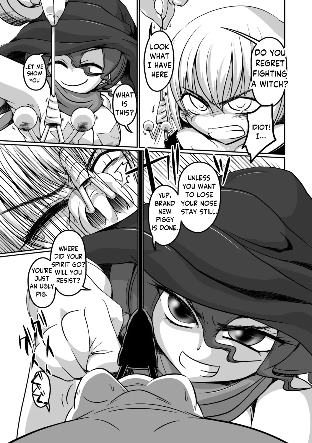 [Karaage Toiu Mei No Inu] Majo no Oshioki Fhentai - Page 9