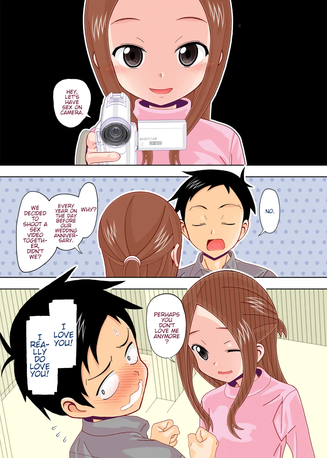 [New Ab] Karakai vs Critical Hit 4 Ninpu no Moto Takagi-san ga Love Love SEX Suru Fhentai - Page 3