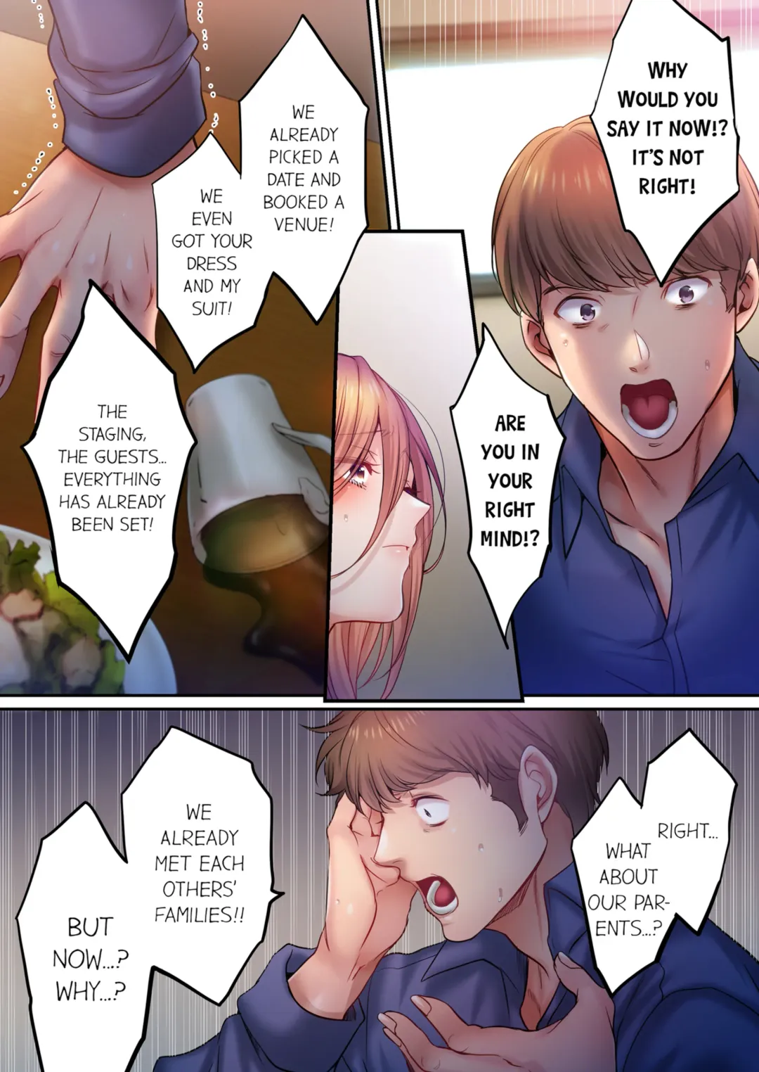 [Fight Fight Chiharu] I Can't Resist His Massage! Cheating in Front of My Husband's Eyes Vol. 15 (decensored) Fhentai.net - Page 34