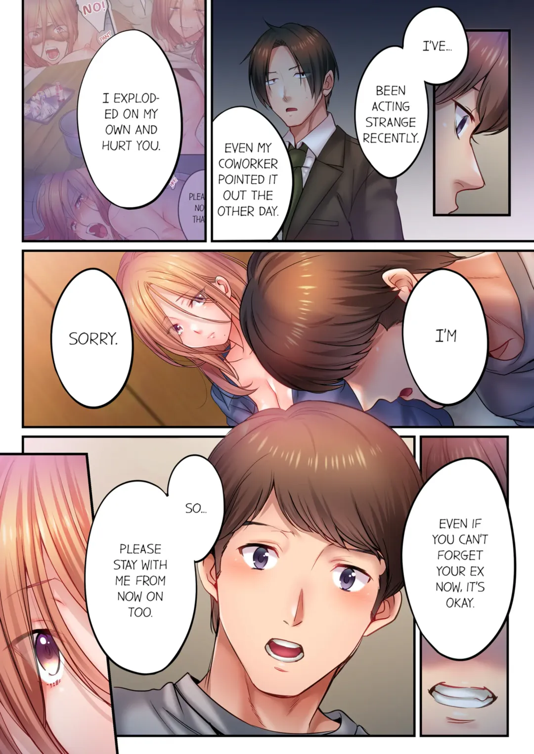 [Fight Fight Chiharu] I Can't Resist His Massage! Cheating in Front of My Husband's Eyes Vol. 15 (decensored) Fhentai.net - Page 50