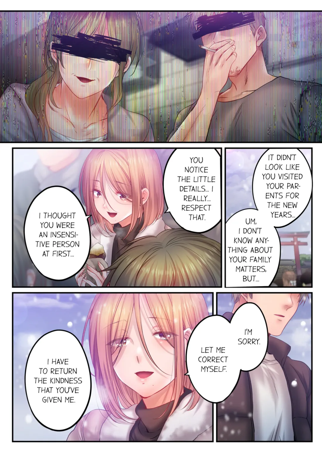 [Fight Fight Chiharu] I Can't Resist His Massage! Cheating in Front of My Husband's Eyes Vol. 15 (decensored) Fhentai.net - Page 9