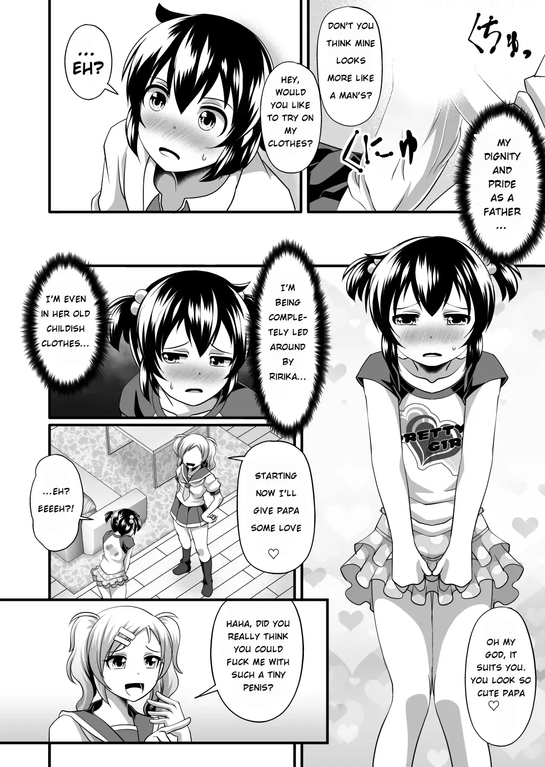 Futanari daughter and cute papa role reversal Fhentai.net - Page 8