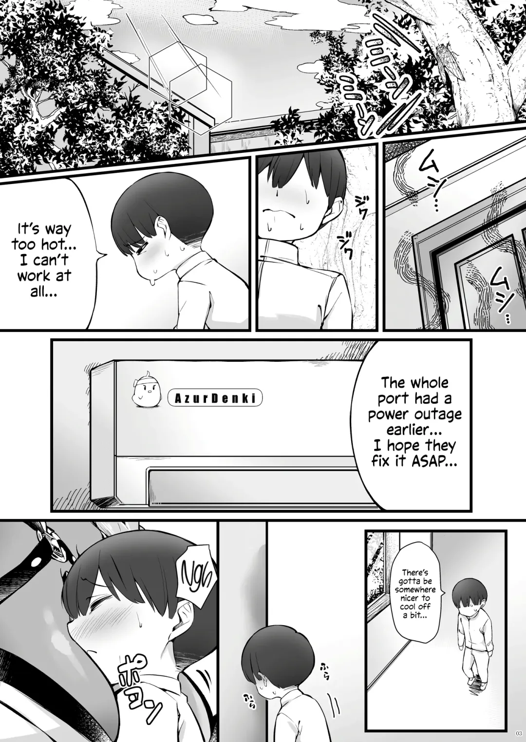 [Naha 78] Owari to Shota Shikikan no Majiyaba na Love Power | Owari and Commander's Super High Sex Drive Fhentai - Page 2