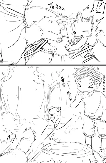 catfox22 / funiyua - A human boy becomes small and gets fucked by a male fox + extras Fhentai.net - Page 2