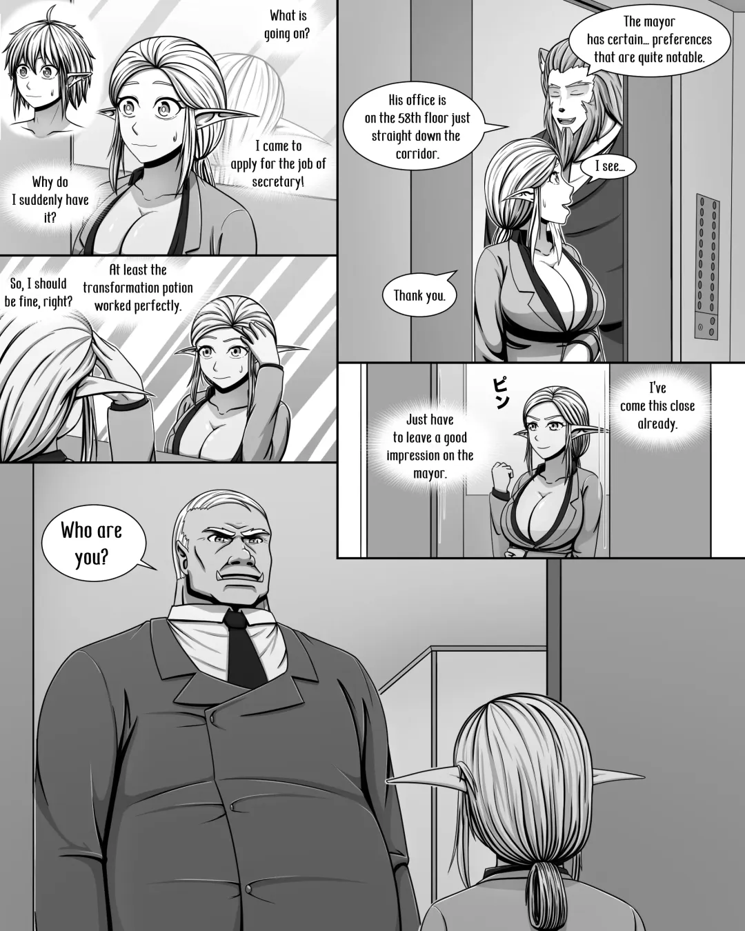 [A Lewd Weeb] Yousei Tokushuu Shichou no Himitsu | Fairy Feature: The Mayor's secret Fhentai - Page 11