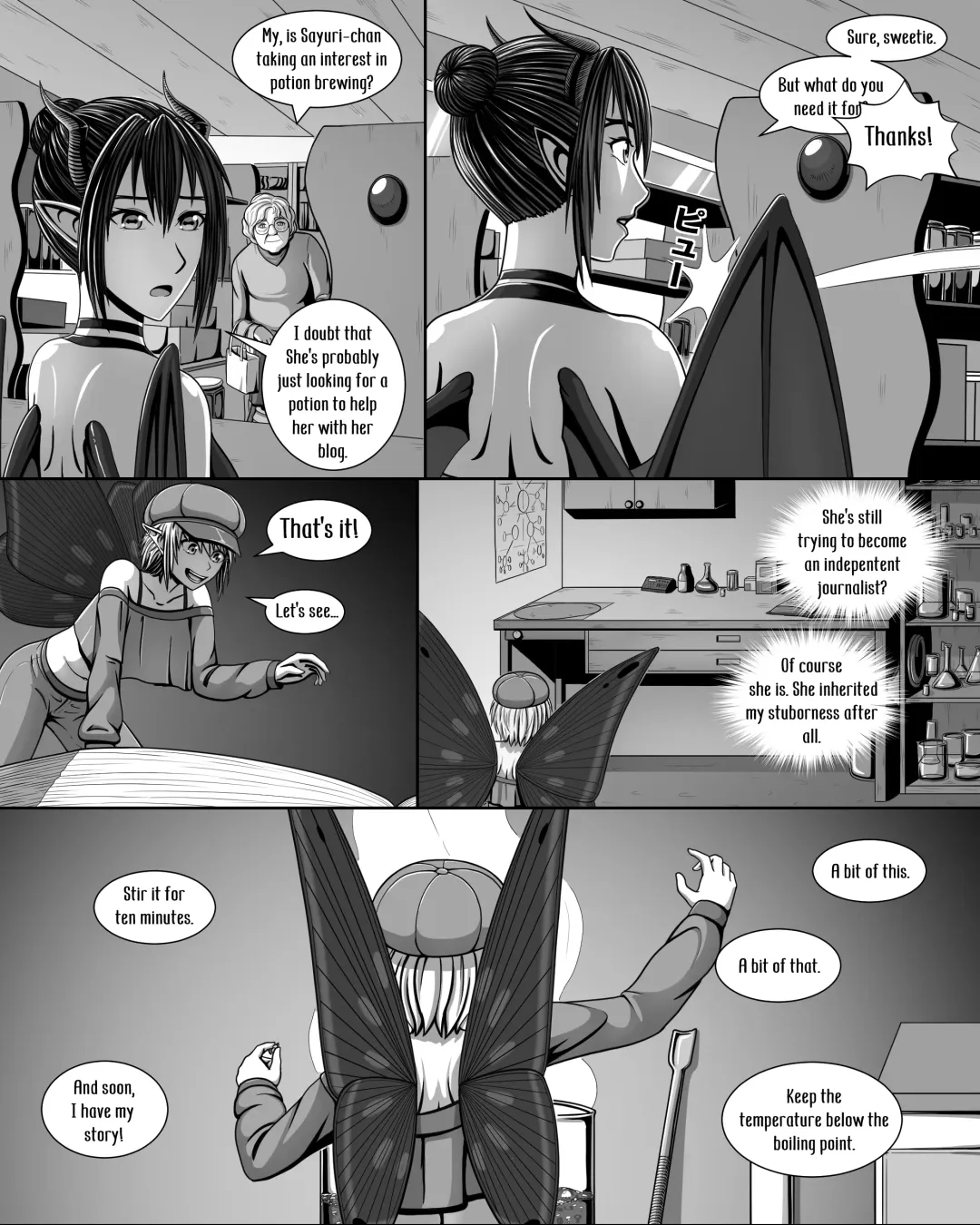 [A Lewd Weeb] Yousei Tokushuu Shichou no Himitsu | Fairy Feature: The Mayor's secret Fhentai - Page 9