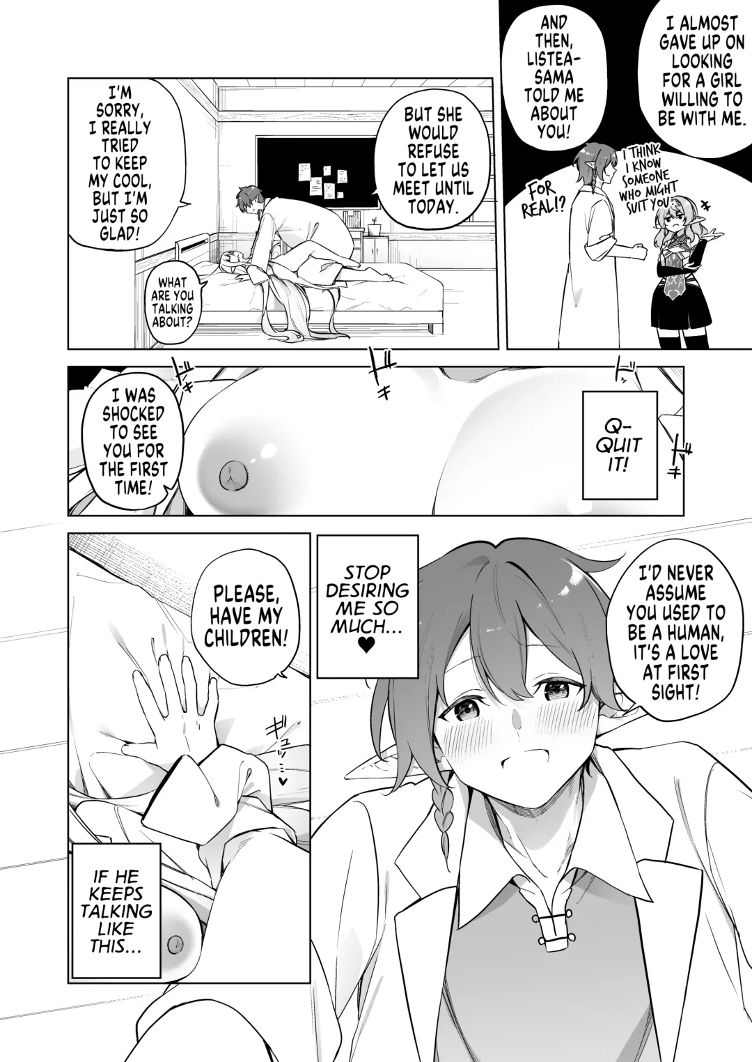 [Kanmuri] TS Elf no Tsukurikata Elf-ka no Kusuri Gaiden | How To Make a Gender-Bent Elf Elvification Drug Side Story Fhentai - Page 24
