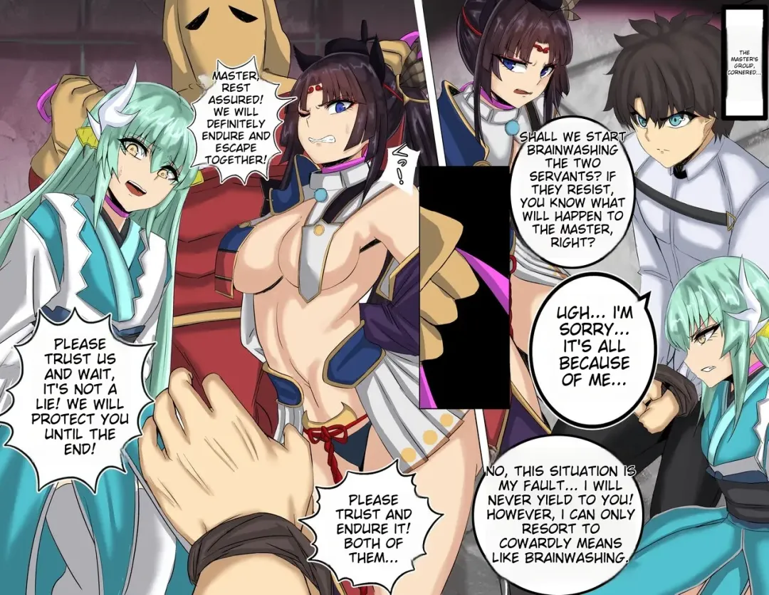 Read [Chokai] Ushiwakamaru and Kiyohime's Haigre NTR Brainwashing SEX - Fhentai.net