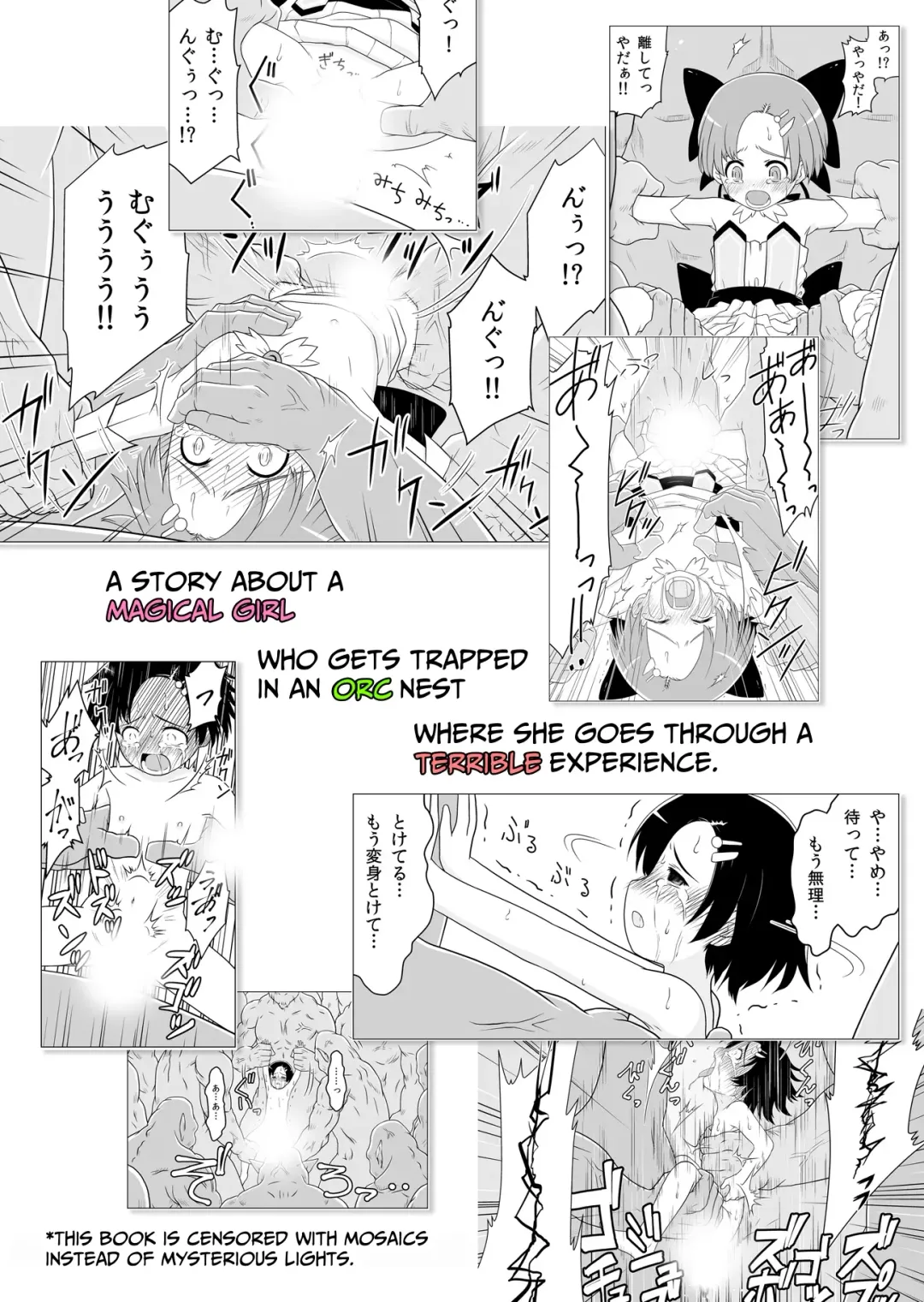 Mahou Shoujo vs Yosou yori Haruka ni Tsuyoku Takusan Ita Orc-tachi | Magical Girl vs Mighty Orcs Beyond All Reckoning Fhentai - Page 18