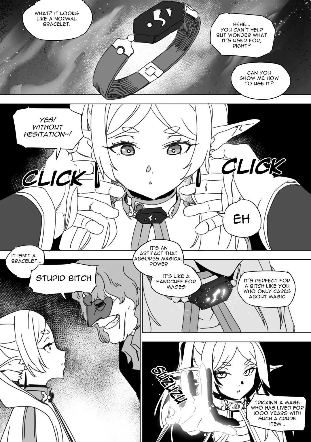[Luxsumildo] Chagjeong-ui Frieren | Defeated Frieren (decensored) Fhentai - Page 6