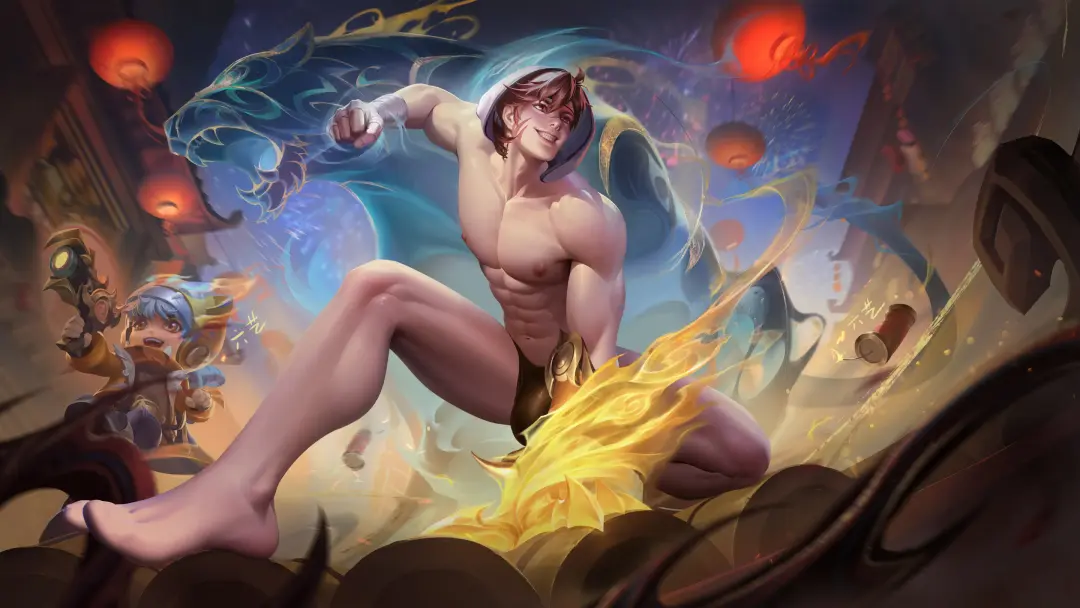 王者荣耀 Honor of Kings 六艺-裴擒虎-寅虎.赤拳 Fhentai - Page 47