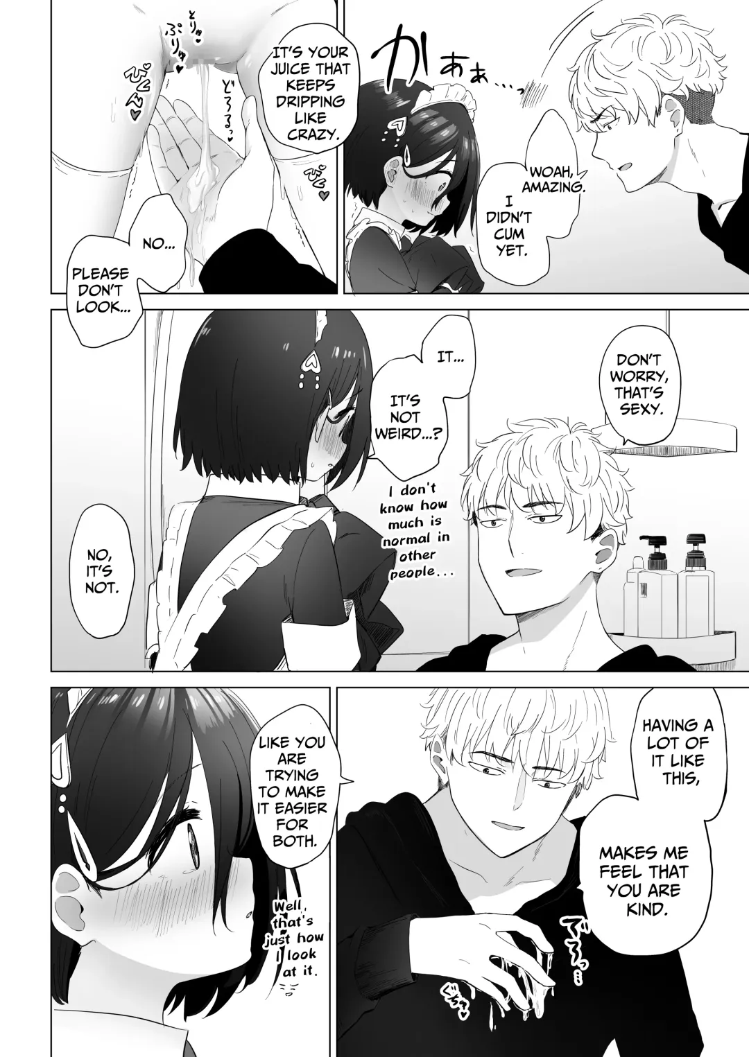 [Abe Kanari] Tonari no Narikiri Cosplay Shoujo ~Zubunure no JC ni Maid Fuku o Kisetara Seiteki Gohoushi o Uketa Hanashi~ | My Roleplaying Cosplayer Neighbor ~Being Serviced After Dressing Her Up In A Maid Costume Fhentai - Page 49