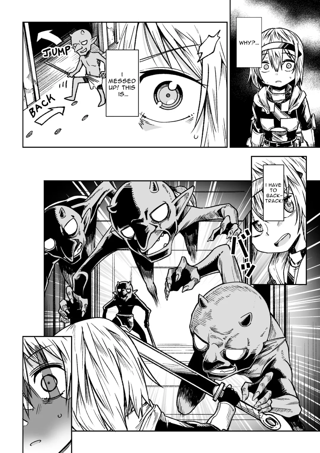 [Tomura Suisen] Jaintou no Boukensha ~Goblin ni Haiboku Shita Shoujo Kenshi Hen~ | Adventurer of the Tower of Lewdness ~Swordswoman Defeated By A Goblin~ Fhentai - Page 7