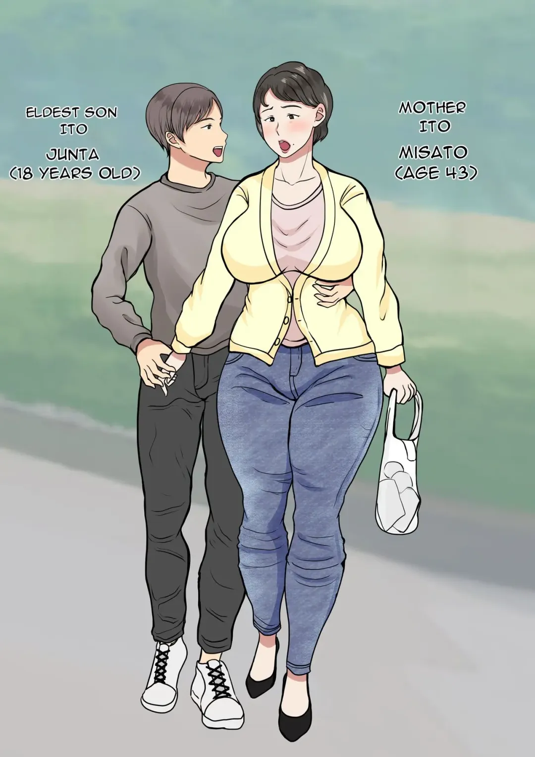 Haha ga Kabe ni Hamatte Ugokenakatta node... | My Mother Got Stuck in the Wall and Couldn't Move... Fhentai - Page 2