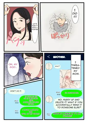 Haha ga Kabe ni Hamatte Ugokenakatta node... | My Mother Got Stuck in the Wall and Couldn't Move... Fhentai - Page 41