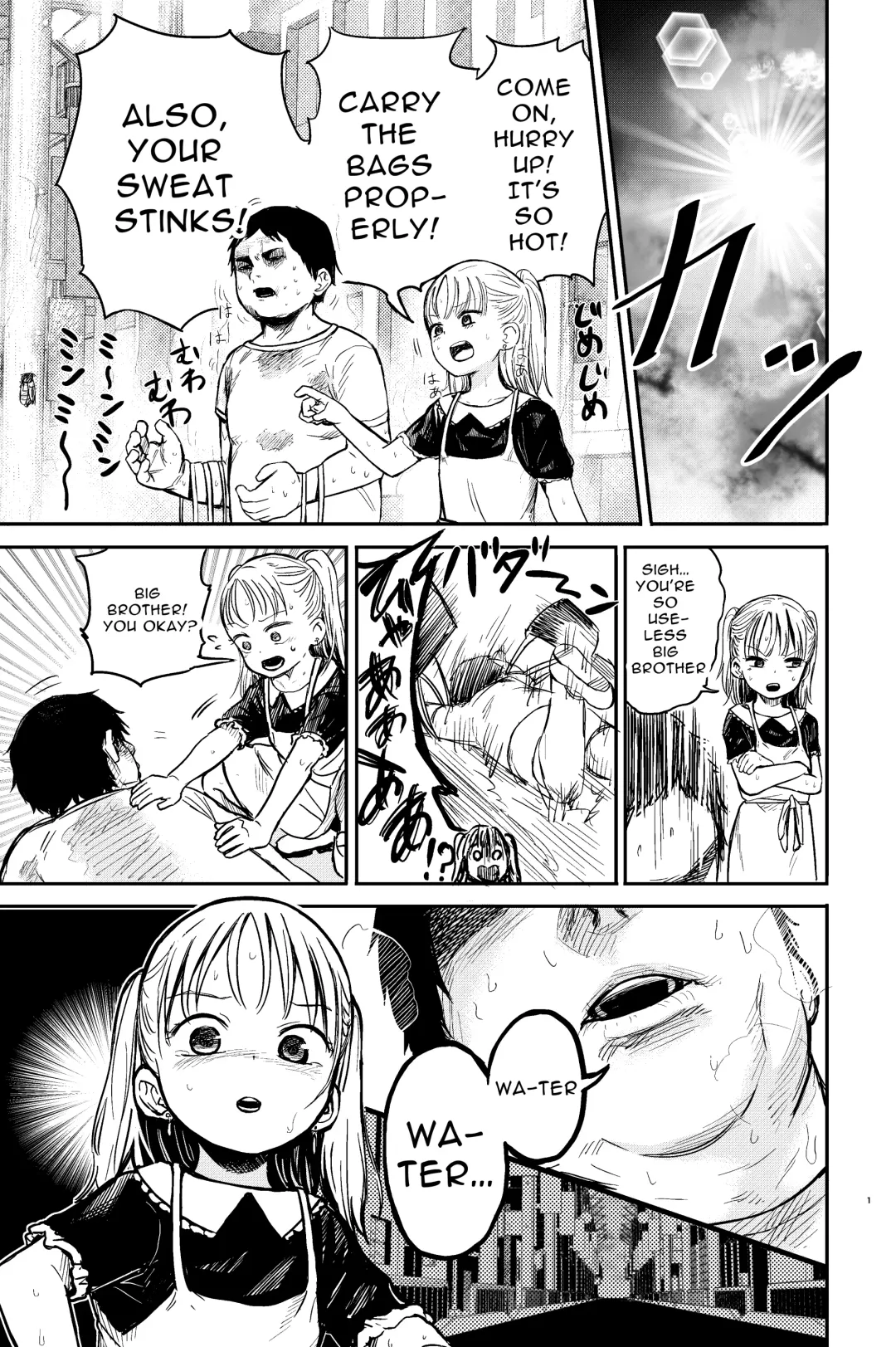 [Shizuma] Manatsu no Suibun Hokyuu | Midsummer Rehydration Fhentai - Page 2