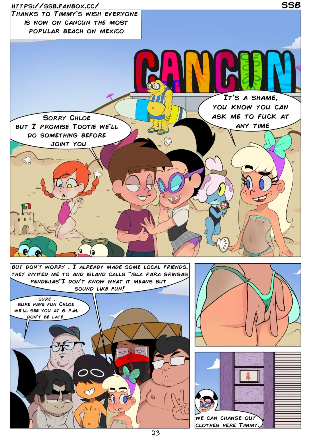 [Odd - Sir Sugar Brushes] Bad Girls go to Cancun Fhentai - Page 2
