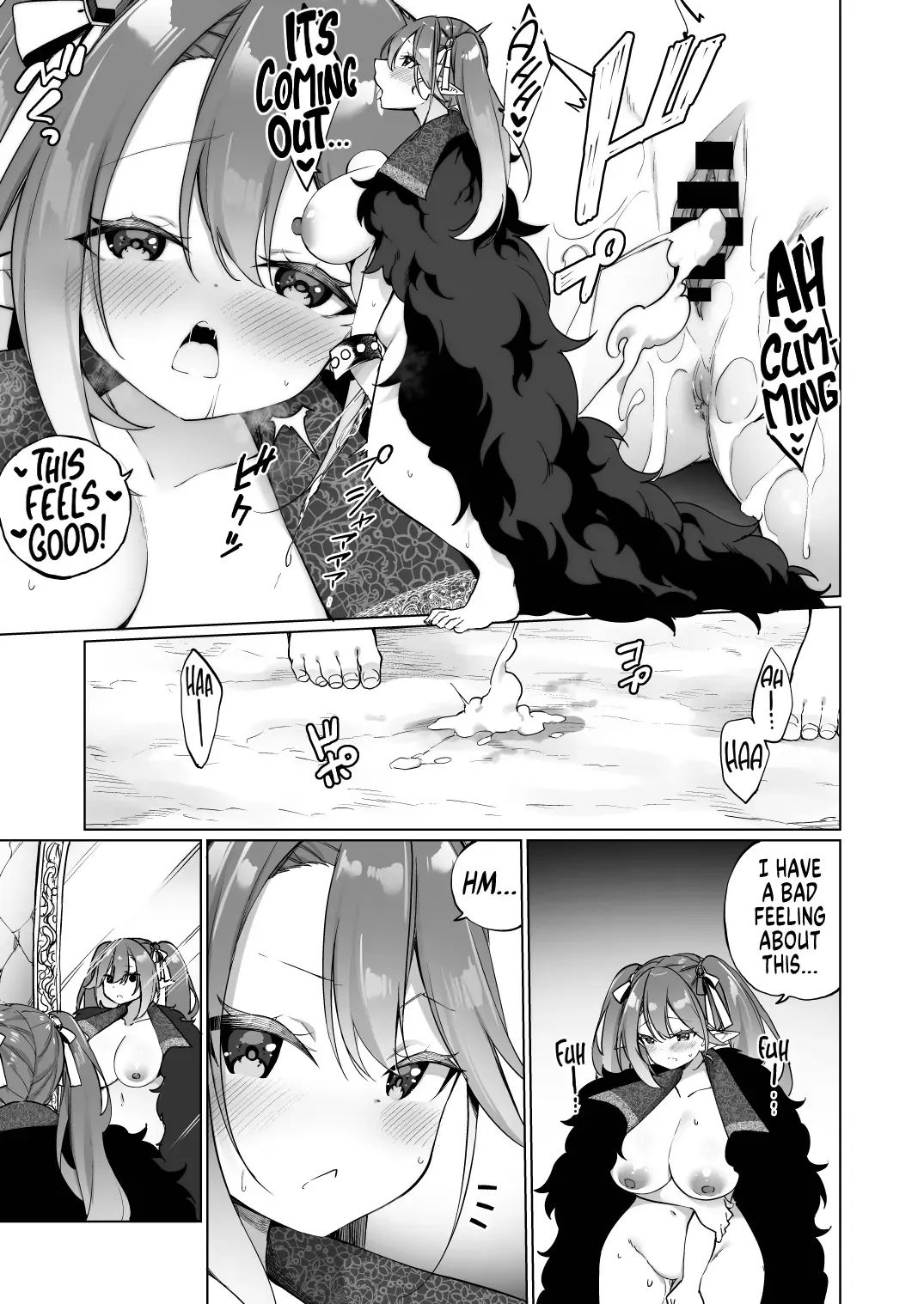[Kanmuri] Mesugaki Elf ni Natta Don Elf-ka no Kusuri part 3 | A Bandit Chief Who Turned Into a Bratty Elf Girl Elvification Drug part 3 Fhentai - Page 17